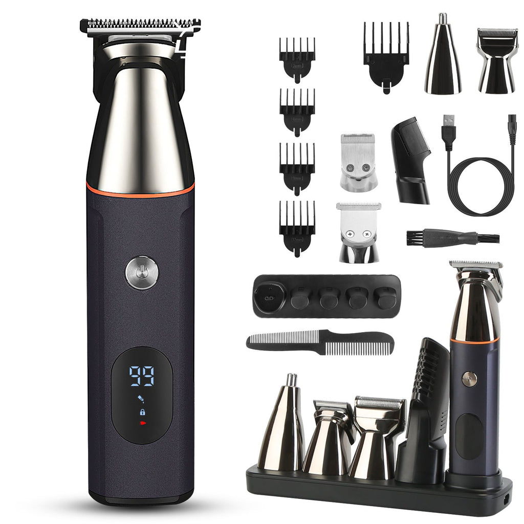 All-in-One Cordless Beard & Body Trimmer – 5 Heads