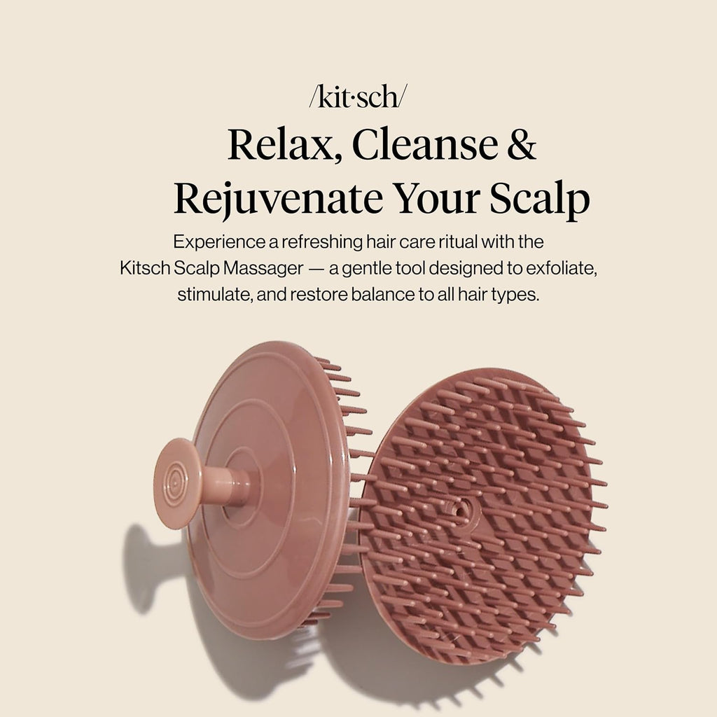 Kitsch Scalp Massager & Shampoo Brush – Terracotta