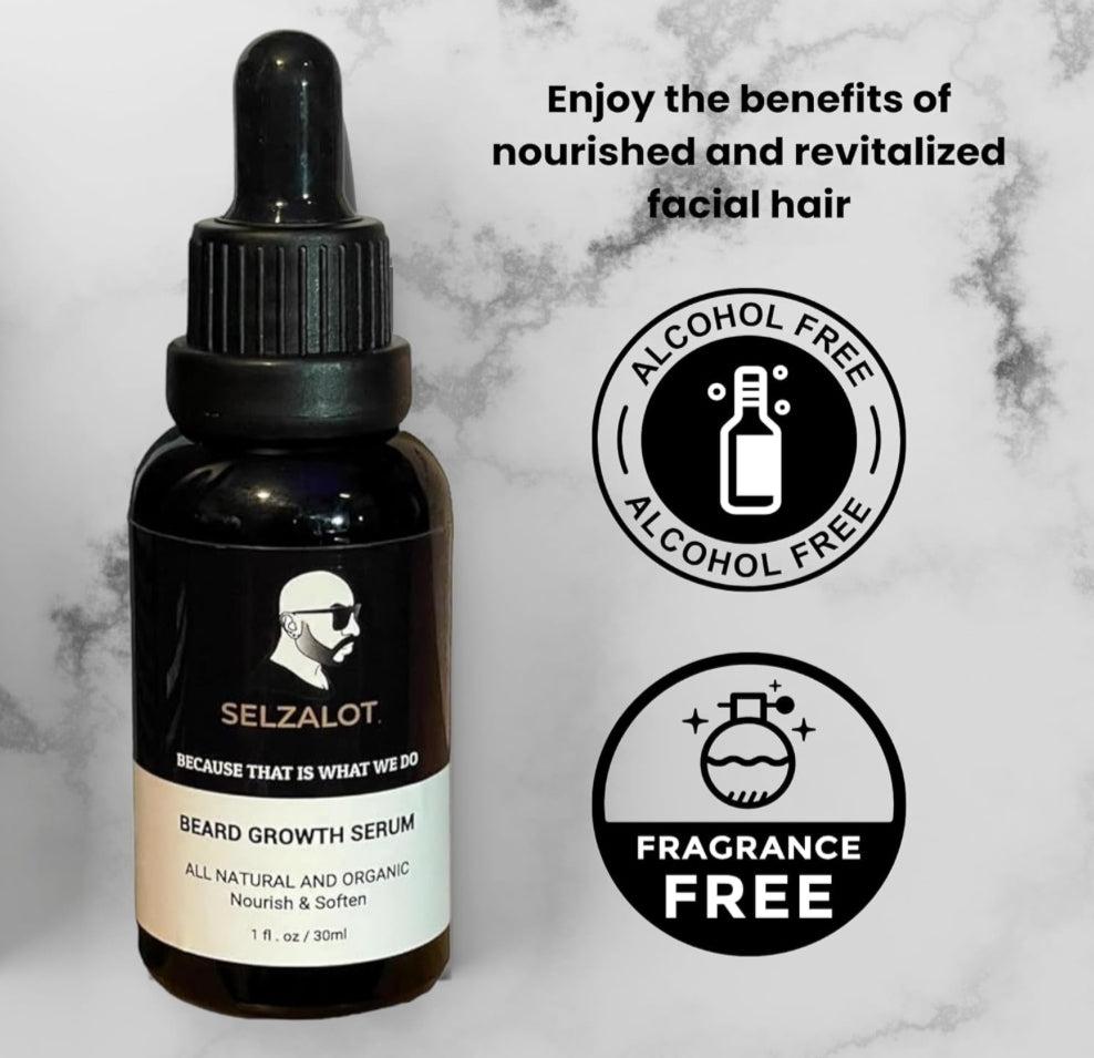 Unscented Beard Grooming Oil – 30 ml