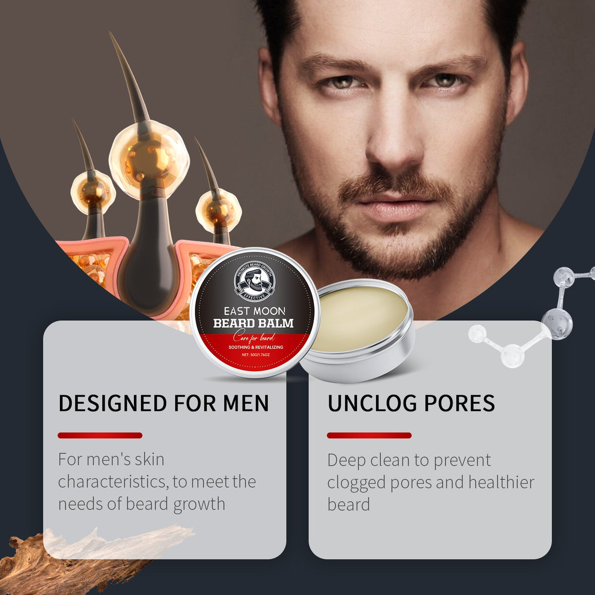 Men’s Moisturizing Beard Care Cream