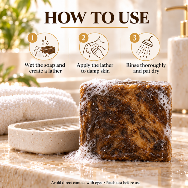 Authentic African Black Soap