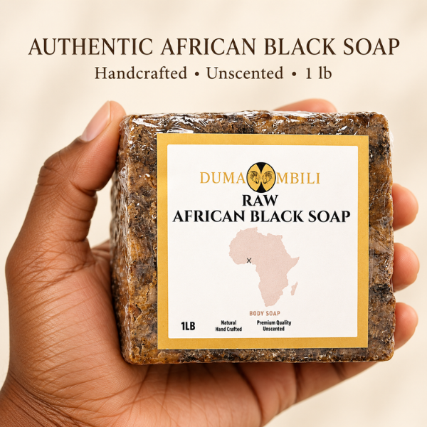 Authentic African Black Soap