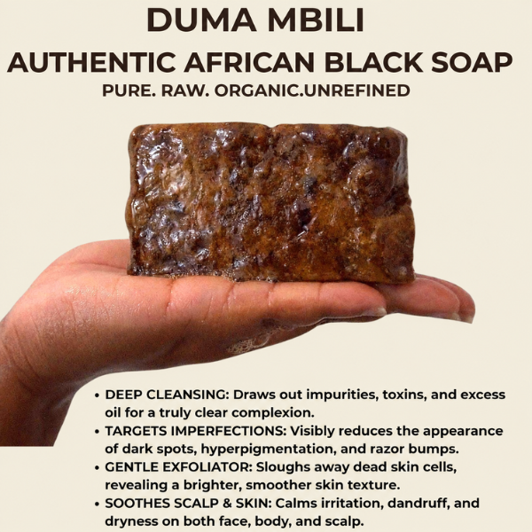 Authentic African Black Soap