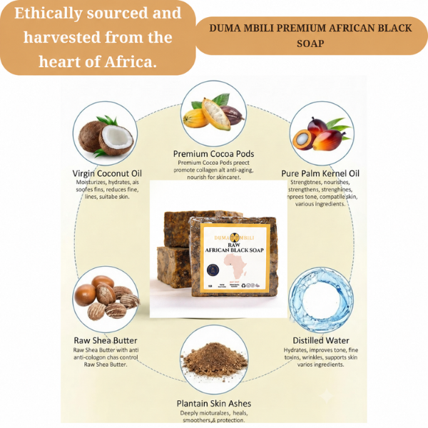 Authentic African Black Soap