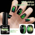 9D Rainbow Cat-Eye Magnetic Gel Polish